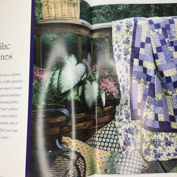 Vintage Country Bouquet Quilts Pattern Book Leisure Arts Quilting Ideas Designs - Picture 4 of 10